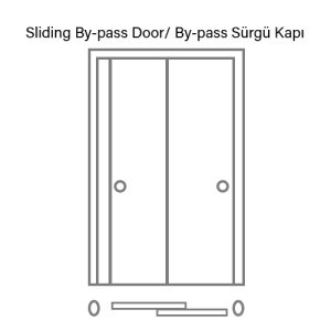 Sliding By-pass Door / BY pass sürgü kapı